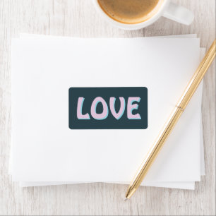 LOVE SIMPLE GIFT WOMEN GIRLFRIEND FRIEND LABEL