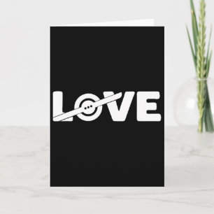 Love Skateboard One Wheel Electric Float Owner Ska Card