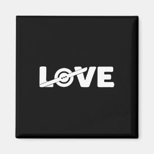 Love Skateboard One Wheel Electric Float Owner Ska Magnet