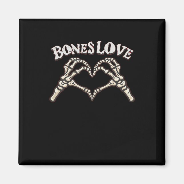 Love Skeleton Hand Classic Magnet (Front)