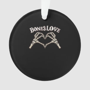 Love Skeleton Hand Classic Ornament