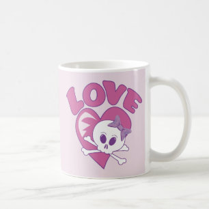 Love Skull Coffee Mug