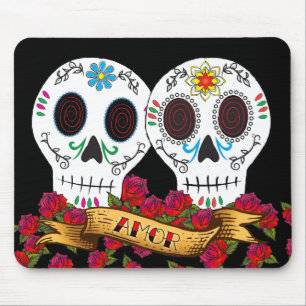 Love Skulls "Amor" Mousepad