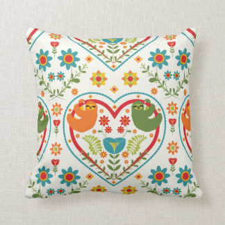 Love Sloth Brightfolk Cushion