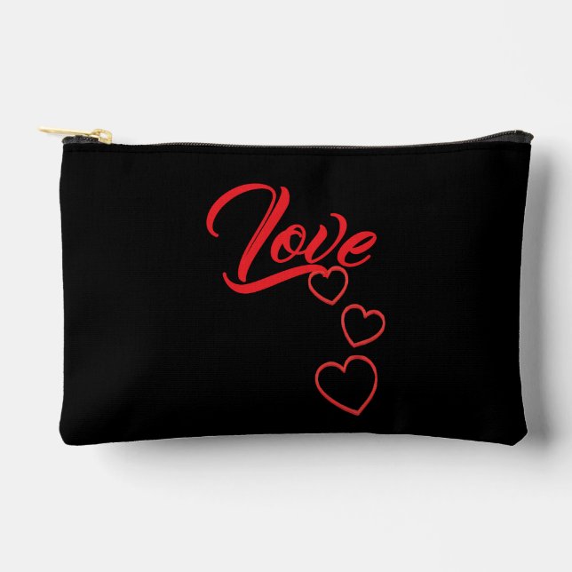 Love Small Accessory Pouch (Front)