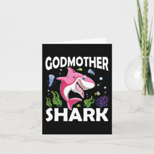 Love Smile Nice Fish Godmother Shark In The Sea  Card