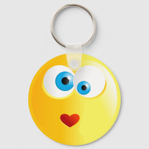 Love Smilie Key Ring