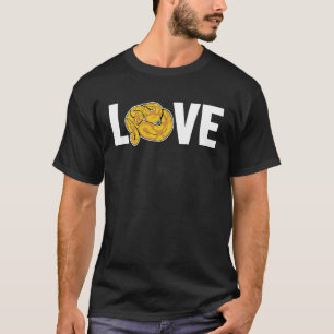 Love Snake Owner Snake Pythonidae Banana Ball Pyt T-Shirt