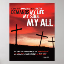 Love So Amazing So Divine Art Poster