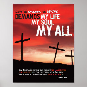 Love So Amazing So Divine Art Poster