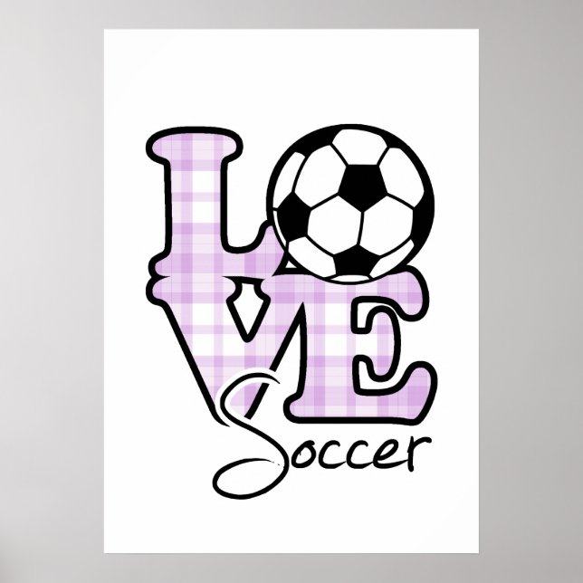 Love Soccer Poster (Front)
