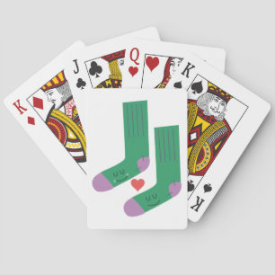 Love Socks Playing Cards