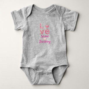 Love Some Bunny Baby Bodysuit