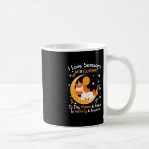 Love Someone With Leukaemia Awareness Orange Ribbo Coffee Mug