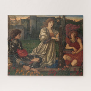 "Love Song" by Edward Burne-Jones Jigsaw Puzzle