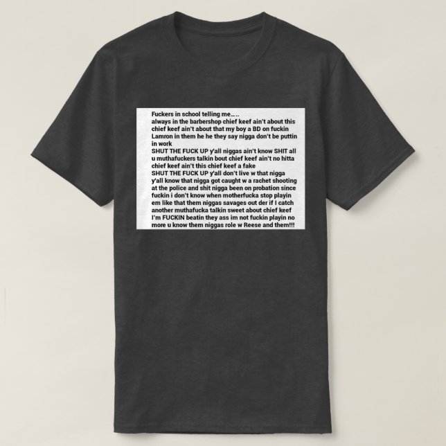 Love Sosa Intro T-Shirt (Design Front)