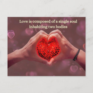 Love soul valentine's holiday gift card