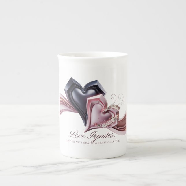 Love Sparks Together Drink Mug (Front)
