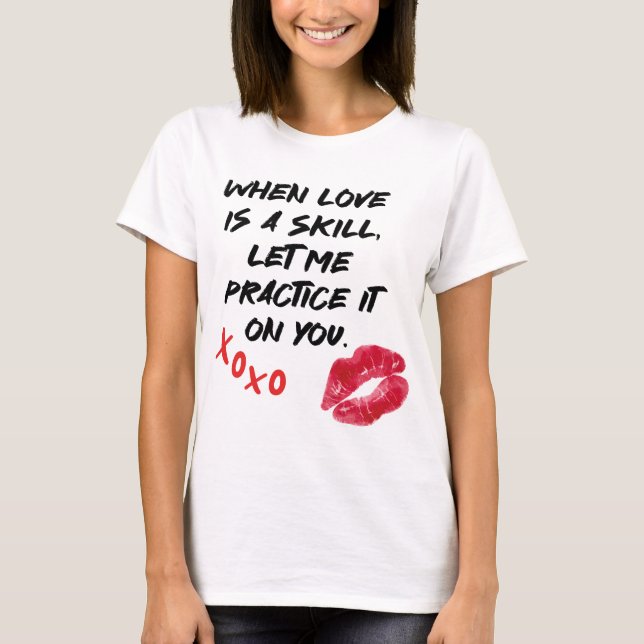 Love Speak Valentine's Day T-Shirt (Front)