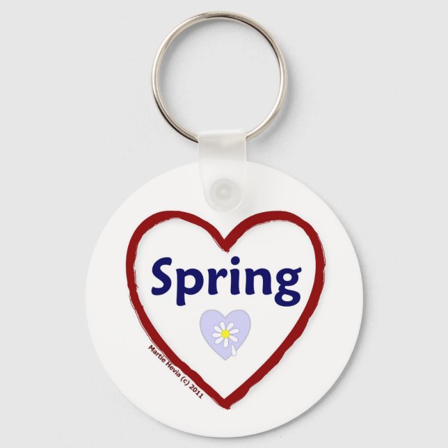 Love Spring Key Ring (Front)