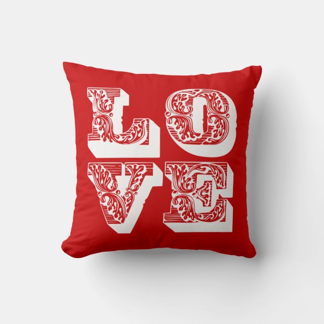 LOVE Square Cushion (Front)