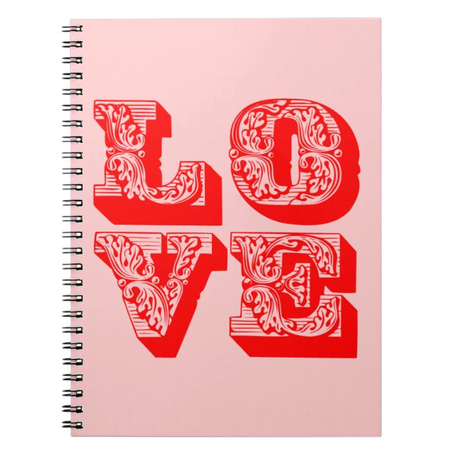 LOVE Square Notebook (Front)