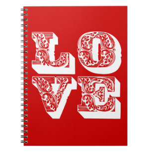 LOVE Square Notebook