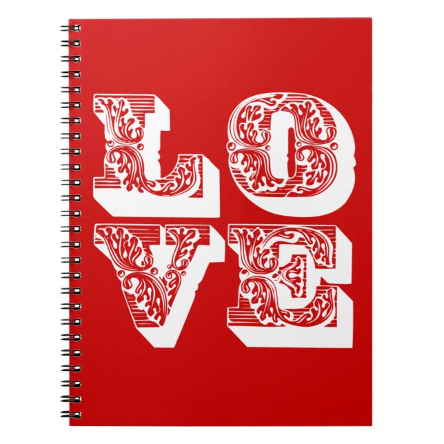 LOVE Square Notebook (Front)