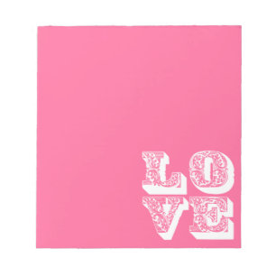 Love Square Notepad