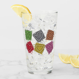 Love Squared Glass