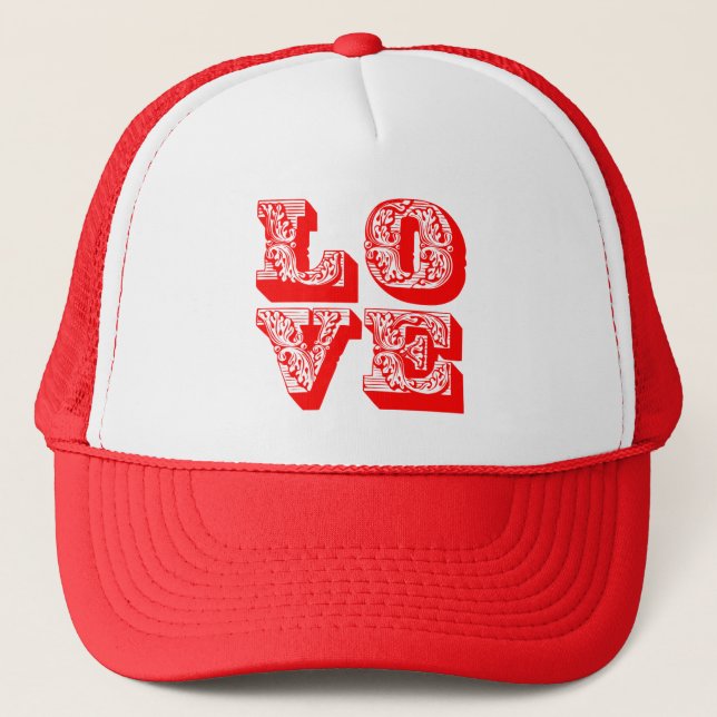 Love Squared Trucker Hat (Front)