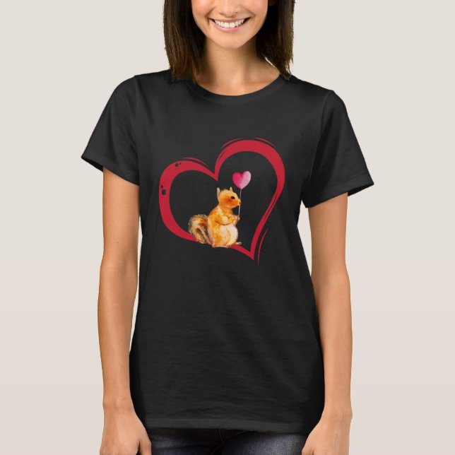 Love squirrel jokes Valentine s Day T-Shirt (Front)