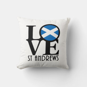 LOVE St Andrews Scotland Cushion