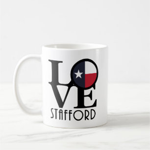 LOVE Stafford Texas 11oz Coffee Mug