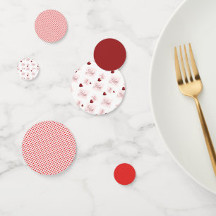 Love Stamp - Pink Design  Confetti