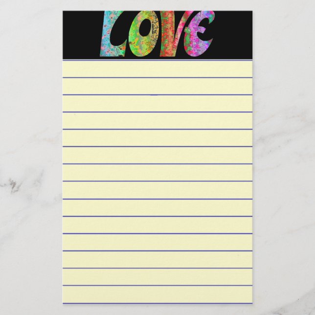 Love Stationery (Front)