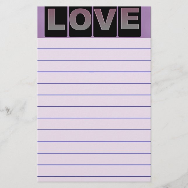 Love Stationery (Front)