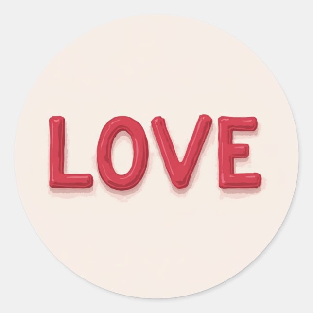 Love sticker (Front)