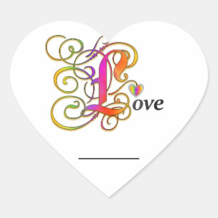 Love Stickers with Your Name or Message