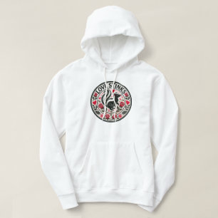 Love Stinks Skunks Valentine's Day                 Hoodie