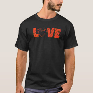 Love Stitching Knitting Wool Wool T-Shirt