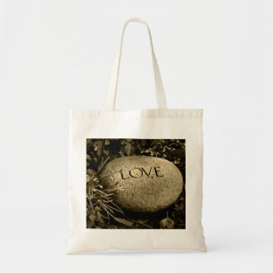 "Love" Stone Tote Bag