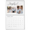Love Story EDITABLE COLOR Custom Photo Calendar