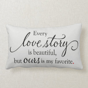 Love Story Lumbar Cushion