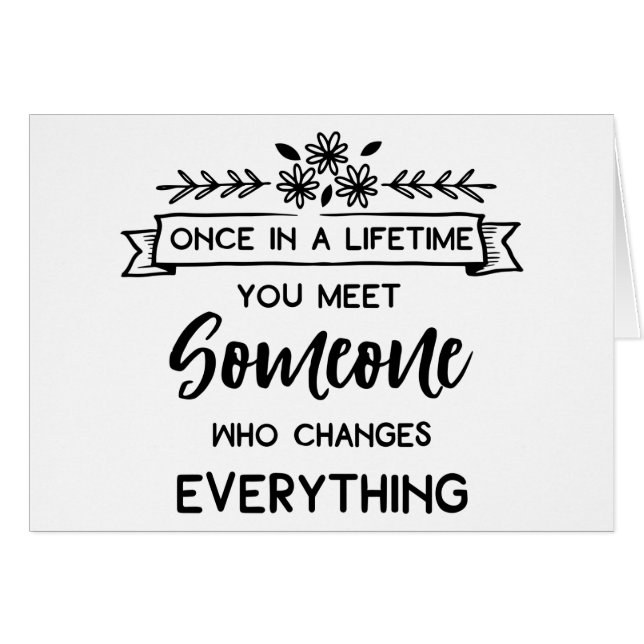 Love Story Thinking of You Miss You Friendship (Front Horizontal)