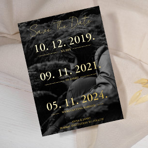 Love Story Timeline Photo Save The Date