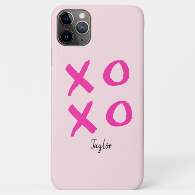 "Love Strokes" Personalised Valentine's Day Phone  Case-Mate iPhone Case (Back)