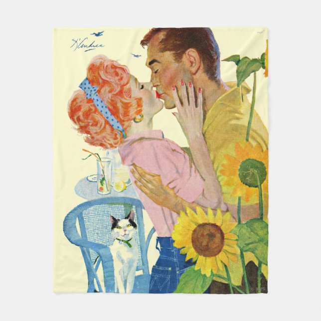 Love-Struck 2 Fleece Blanket (Front)