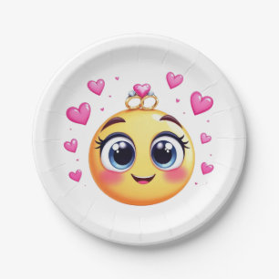 Love Struck Paper Plate