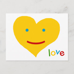 love sunny days - smile postcard